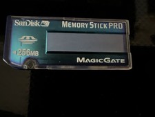 New w/out Box SANDISK MEMORY STICK PRO MAGIC GATE 256 MB picture