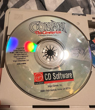 Virgin Games Conan: The Cimmerian RPG CD-ROM Disc MPN CDAC 018300 UNTESTED picture