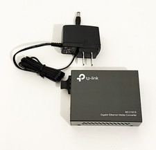 TP-Link MC210CS Gigabit Ethernet RJ45 SFP RJ45 Fiber Media Converter picture