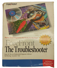 RARE Vintage ForeFront: The Troubleshooter Hardware Diagnostic Software COMPLETE picture