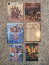 Age of Empire I 1 and II 2 User Guides Manual Infographics picture