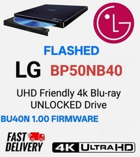 LG BP50NB40 External UHD Friendly 4K Blu-ray Burner LibreDrive MakeMKV Flashed picture