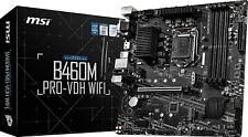 MSI ProSeries mATX Motherboard Intel 1200 Socket B460M PRO-VDH WiFi picture