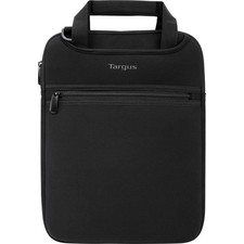 Black Vertical Slipcase Messenger Bag for Laptops - Holds 14