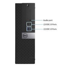 Dell Optiplex 7040 SFF PC Intel i7 16GB RAM 256gb SSD Win 11 Pro desktop PC Wifi picture
