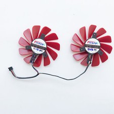 Pair Fans Cooler Fan For XFX RX 570 580 RX 560D FDC10U12S9-C 88MM Graphics Card picture