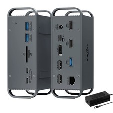 USB C Docking Station Triple Monitor, Laptop Docking Station with D... Fast Ship picture