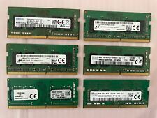 Lot of 6,   4GB PC4 DDR4 Laptop Memory / RAM SO-DIMM (6 x 4GB Total 24GB) picture