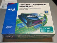 Vintage Pentium II Overdrive CPU New In Box NIB NOS picture