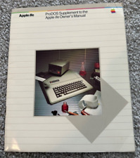1984 ProDOS Supplement to the Apple IIe Owner's Manual picture