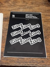 Zilog Z80 CPU Programmer's Reference Guide April 1981 Vintage With 6 Booklets picture