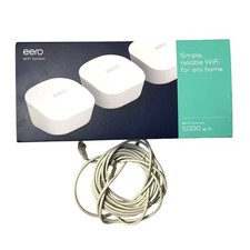EERO WiFi System - Pack of 3 J010311 J010001 3rd Generation 5000 Sq Ft picture