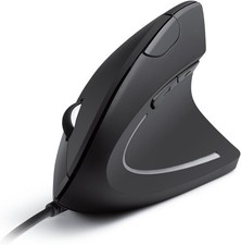Anker | Refurbished USB Wired Vertical Mouse, Ergonomic Mouse for Computer and L picture