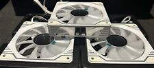 Sirius Infinity Case Fan 3x120mm  (Forward or Reverse Blades) 3 PACK White picture