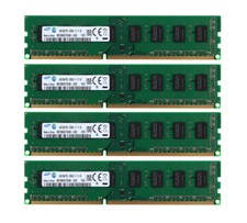 16GB Samsung 4X 4GB 2RX8 PC3-12800 DDR3 1600Mhz DIMM Desktop Memory RAM NON-ECC picture