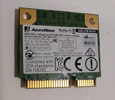AzureWave AW-CB161H Realtek RTL8821AE WiFi-5 802.11/AC + BT 4.0 MiniPCIe Card picture