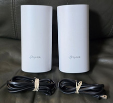 Set of 2 TP-Link Deco P9 AC1200 AV1000 Powerline Whole Home Mesh System picture