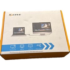 USB 3.0 Dual Monitor KVM Switch With Remote And Cables Hdmi 2x2 Kceve  2 Pc picture