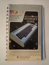 1982 COMMODORE COMPUTER GUIDE VIC-20 - PROGRAMMER'S REFERRENCE GUIDE - BOX GW picture