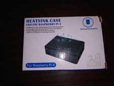 iuniker Heatsink Case For Raspberry Pi 4, New Open Box. picture