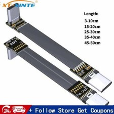 ADT-Link USB 3.1 Type C To Type C Extension Cable Shield FPV Ribbon Flat USB C picture