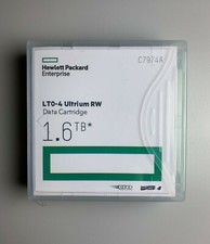 HPE LTO-4  C7974A Tape Ultrium  800 GB / 1.6 TB Data Storage Tape Cartridge -NEW picture
