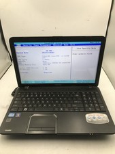 TOSHIBA SATELLITE C855 S5206 - BOOTS TO BIOS - INTEL I3 2370M - NO RAM -READ- BB picture