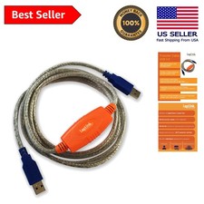 Effortless Data Transfers with 6 ft USB 3.0 Cable - Compatible with PCmover picture