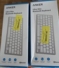 2 pack Anker Ultra Slim Bluetooth Keyboard, Black picture