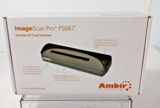 Ambir Technology-ImageScan Pro PS667- Simplex ID Card Scanner #1074 picture