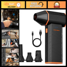 High-Power Compressed Air Duster, 110,000 RPM, 3-Gear Adjustable, MegaFlow 50 picture