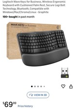 Logitech Wave Keys for Business, Graphite 920-012058 picture