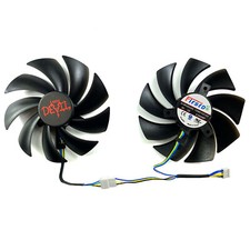 Graphics Card Cooling Fans for POWERCOLOR RX6600/RX6600XT/RX6650XT Red Devil picture