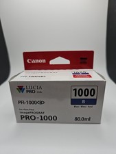 Canon PFI-1000 B LUCIA PRO Blue Ink Tank (80ml) picture