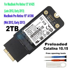 New 2TB SSD for Mid 2012 Early 2013 Apple MacBook Pro 13