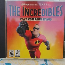 Disney Pixar The Incredibles Print Studio PC CD-ROM Windows 98/Me/XP English picture