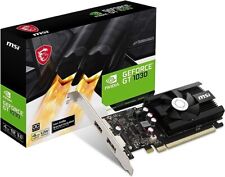 MSI NVIDIA GeForce GT 1030 Graphic Card - 4 GB DDR4 SDRAM - Low-profile picture