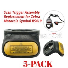 5PCS Scan Trigger with Plastic Assembly for Zebra RS419 RS409 RS4000 Scanner US picture