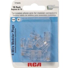 RCA Modular 4 Wire Plugs picture