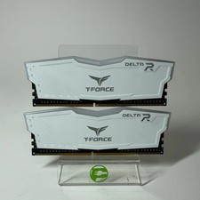 TeamGroup T-Force Delta RGB 16GB (2x8GB) RAM DDR4 3200MHz TF4D48G3200HC16FBK picture