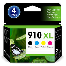 4PCS 910 910XL Ink Cartridges for HP OfficeJet Pro 8010 8020 8021 8022 8035 BCMY picture