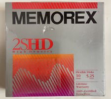 Memorex 2S 2D Flexible Floppy Disks Media 5.25