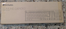 Verbatim 99201 Slimline Corded USB Keyboard 1908-494 picture