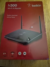 Belkin N300 XR Wi-Fi N Router - Black picture