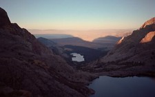Landscape pond mountains valley lake Custom Gaming Mat Desk picture