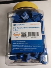 Cable Matters 100-Pack Cat6A RJ45 Strain Relief Boot picture