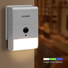 Zmodo ZM-SHRZ01W Smart WiFi Range Extender with LED Nightlight - White picture
