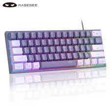 Pro Wired Gaming Mechanical Keyboard,75% Hot Swappable with Knob RGB Backlit picture