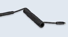 Wooting Premium Coiled Cable Set USB-C to USB-A Mechanical Keyboard Stealth picture