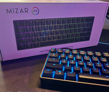 Mizar MZ60 Luna Mechanical Gaming Keyboard  | 60% Optical | RGB USB TYPE-C CABLE picture